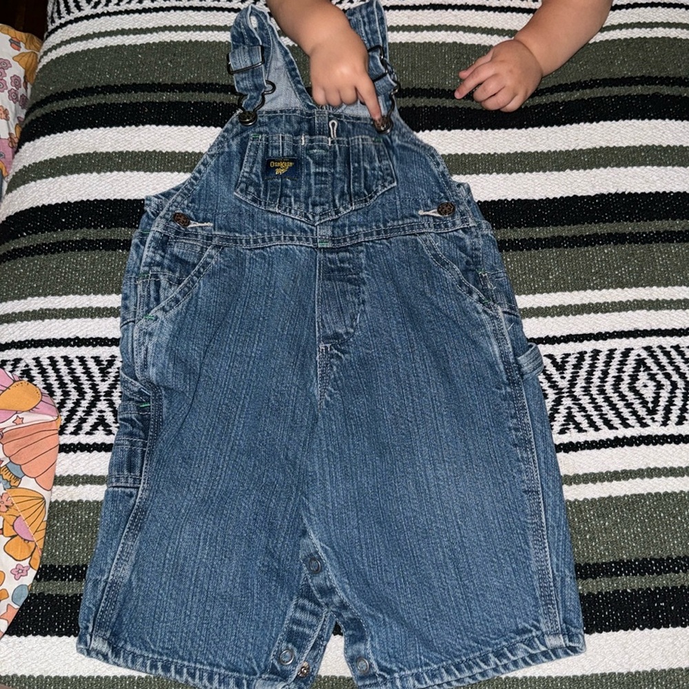 6/9 months Oshkosh overalls